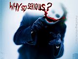 Unknown Artist why so serious the joker painting